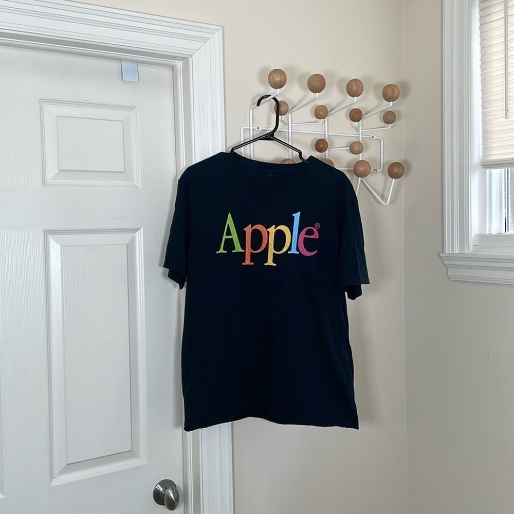 Apple Computers - Vintage T-Shirt - Black - Small